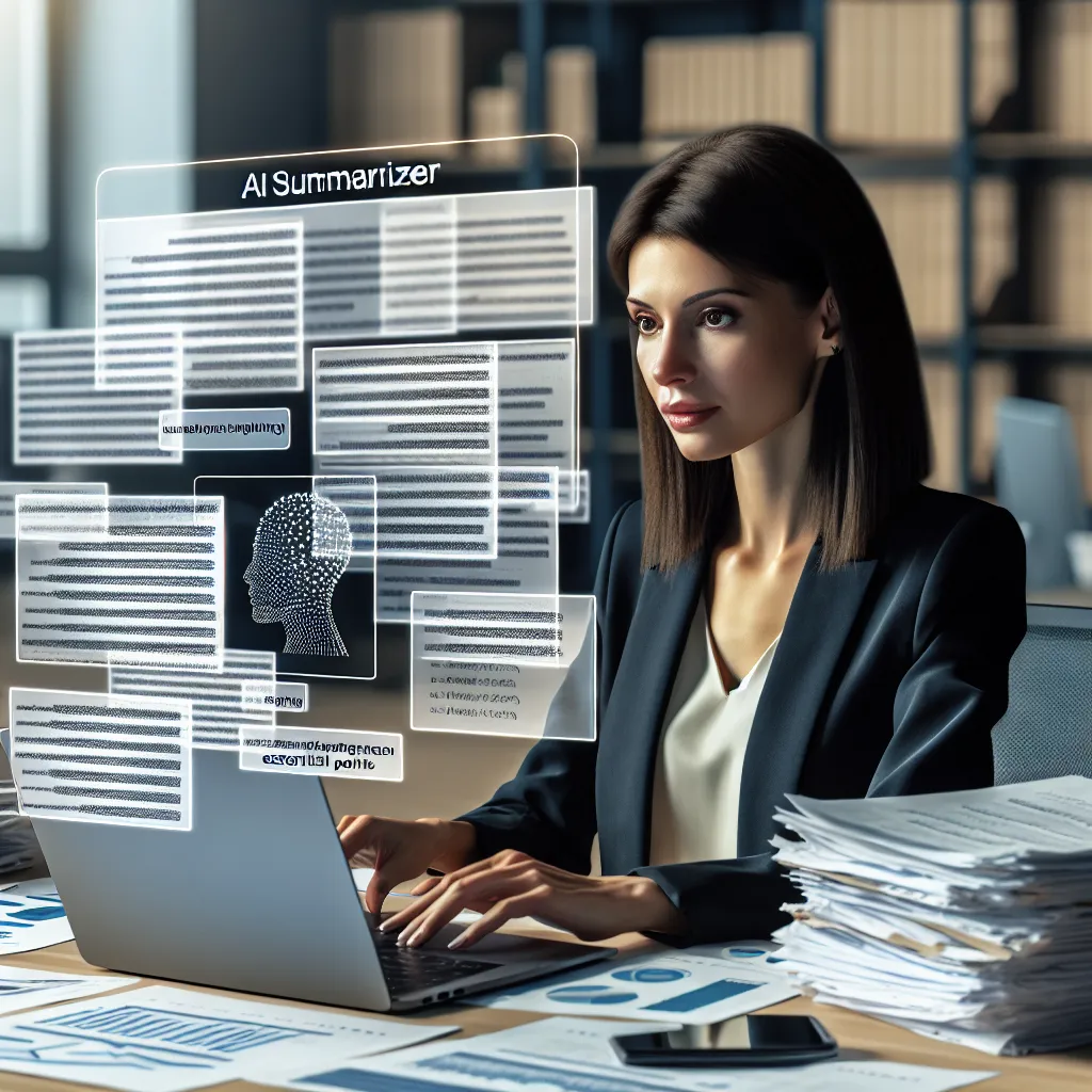 ИИ Суммаризатор текста