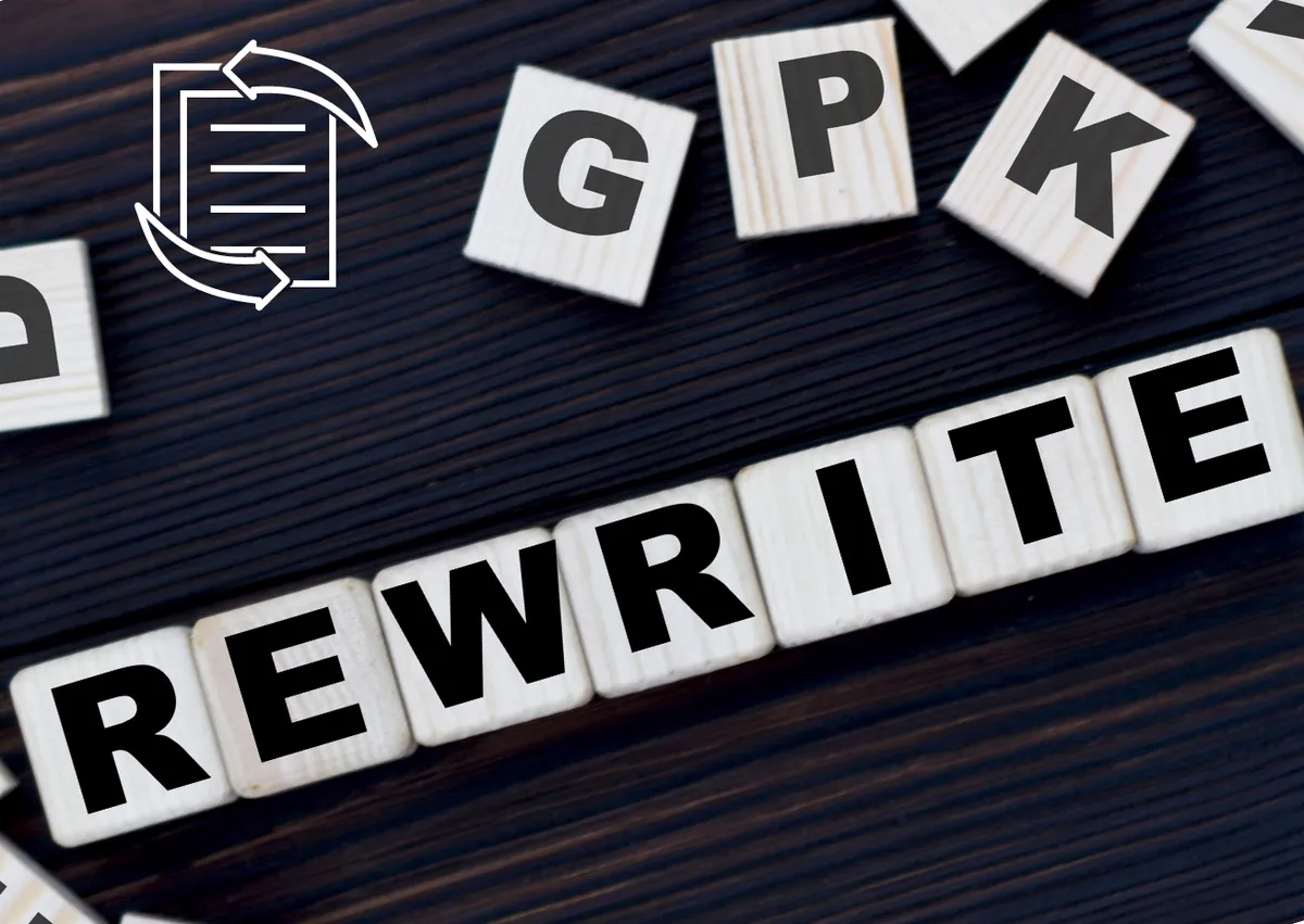 Рерайт текста онлайн с ИИ