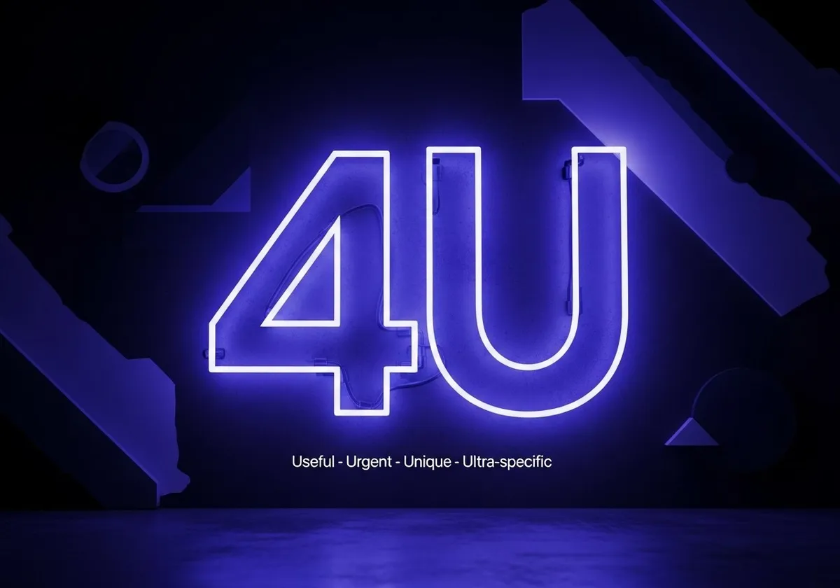 ИИ и формула копирайтинга 4U: создание продающих заголовков в маркетинге