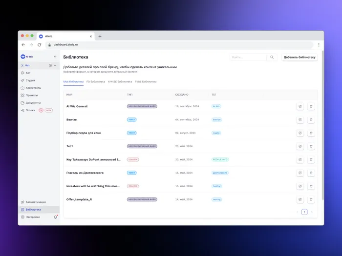 Библиотека