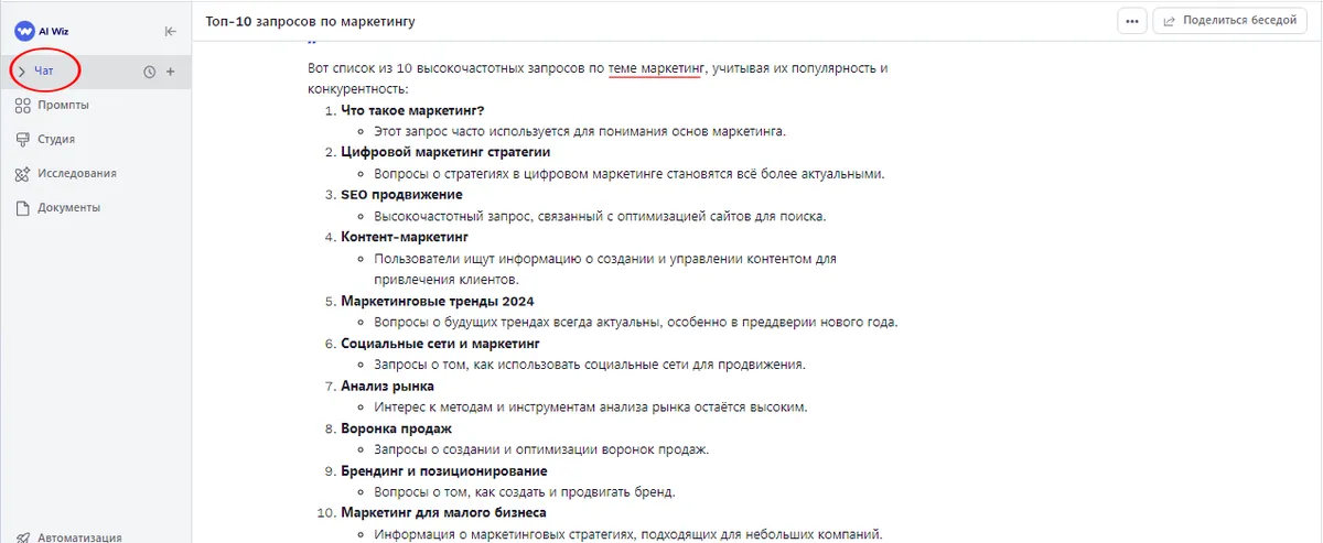 Как создавать SEO-тексты с помощью ИИ